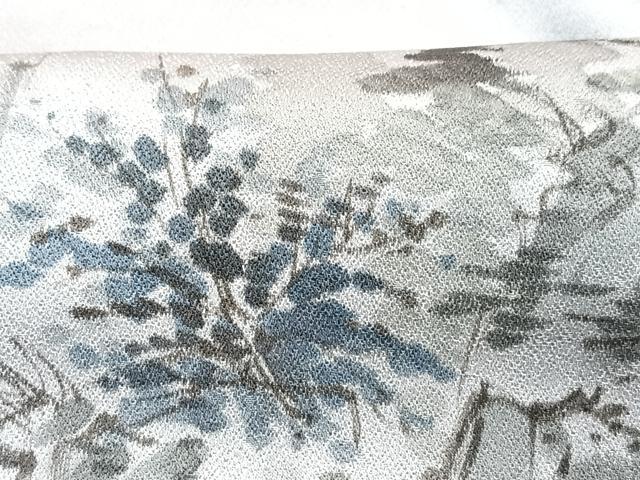 平和屋着物■訪問着 手描き 風景文 正絹 逸品 CABD6999xe