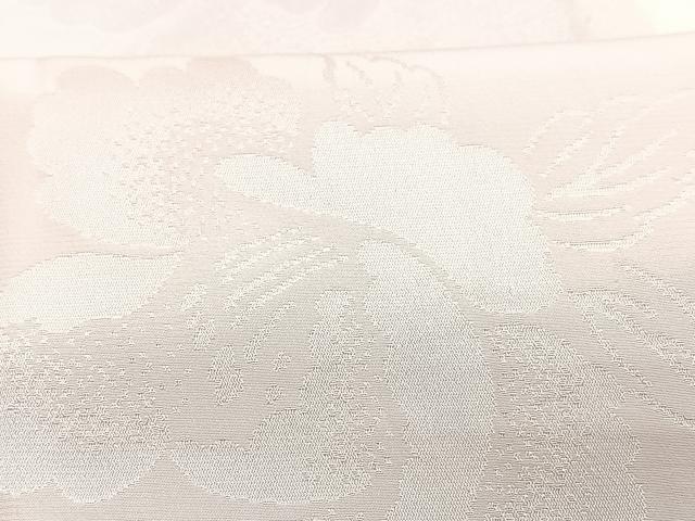 平和屋着物■長襦袢 無双仕立て 流水花地紋 暈し染め 正絹 逸品 CABD7022xe