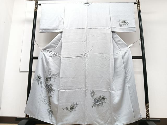 平和屋着物■訪問着 手描き 風景文 正絹 逸品 CABD6999xe