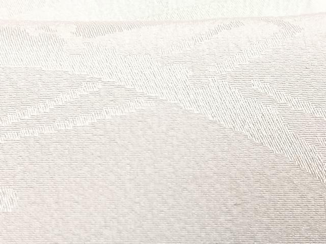 平和屋着物■長襦袢 無双仕立て 雪芝地紋 正絹 逸品 CABD7065xe