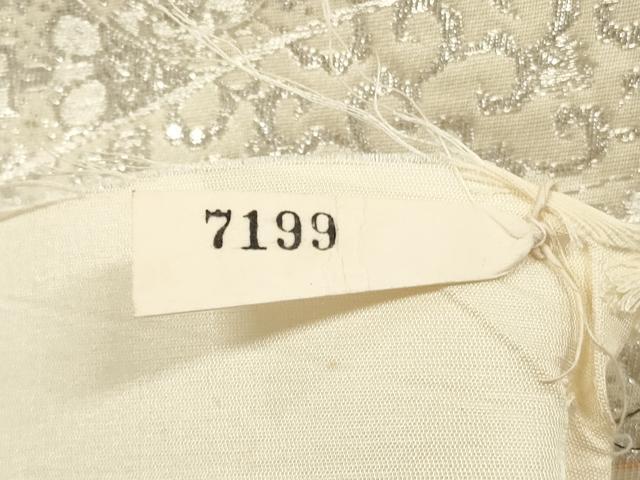 平和屋着物◎西陣 六通柄袋帯 唐織 正倉院古代裂 銀糸 正絹 逸品 DABD3556xg