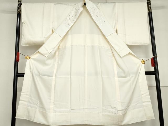 平和屋着物●豪華黒留袖・長襦袢(袷)セット　友禅　駒刺繍　枝松文　金彩　半衿刺繍　正絹　逸品　AABG7972cs