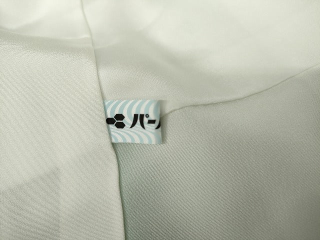 平和屋着物●上質な小紋　花唐草文　金彩　正絹　逸品　AABG7954cs