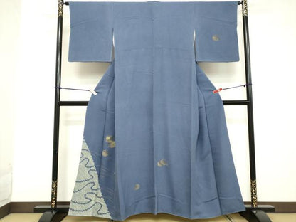 平和屋着物■訪問着 絞り 刺繍 舞花文 金彩 やまと誂製 正絹 逸品 DABD2651cd