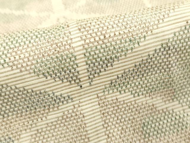 平和屋着物■上質な紬 亀甲文 正絹 逸品 DABD2675cd