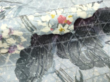 平和屋着物■訪問着 手描き 枝花文 正絹 逸品 DABD2672cd