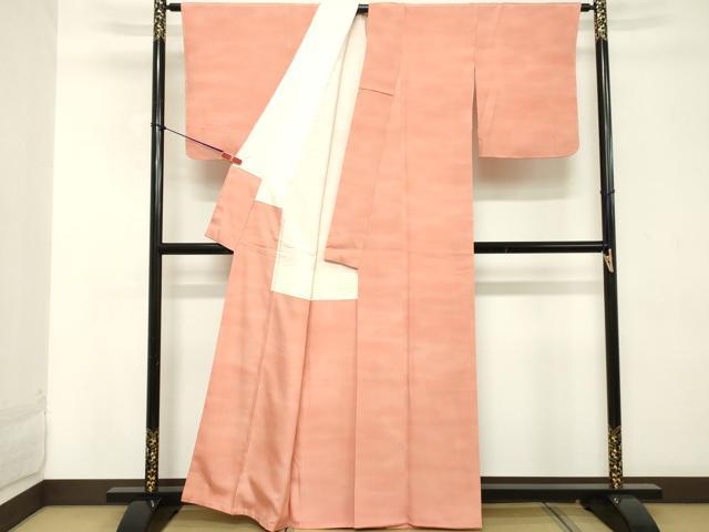 平和屋着物■上質な小紋 作家物 霞文 暈し染め 正絹 逸品 未使用 DABD2679cd