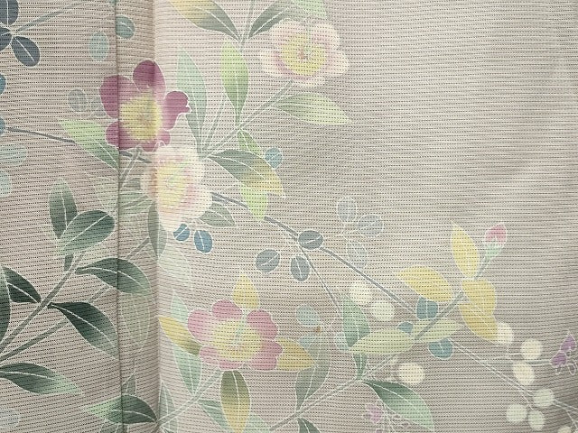 平和屋本店■夏物 訪問着 絽 紗 まとめて20点 鴛鴦 花柄 友禅 手描き 着用可能多数 全て正絹 se3994