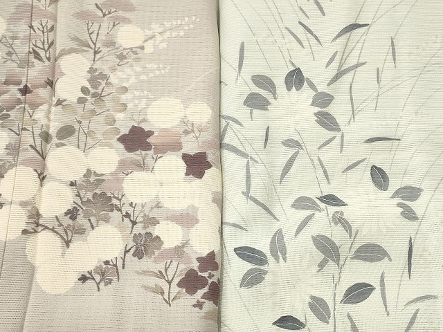 平和屋本店■夏物 訪問着 絽 紗 まとめて20点 鴛鴦 花柄 友禅 手描き 着用可能多数 全て正絹 se3994