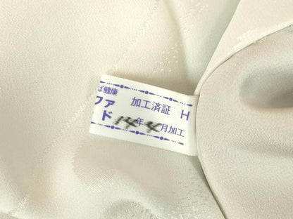 平和屋着物●長襦袢　無双仕立て　舞桜文　暈し染め　正絹　逸品　DABC3575az
