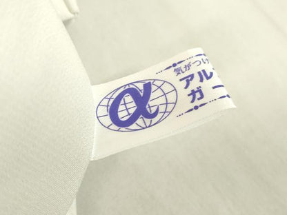 平和屋着物●長襦袢　無双仕立て　舞桜文　暈し染め　正絹　逸品　DABC3575az