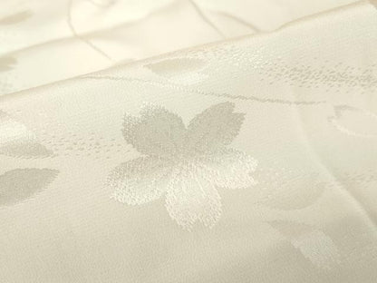 平和屋着物●長襦袢　無双仕立て　舞桜文　暈し染め　正絹　逸品　DABC3575az
