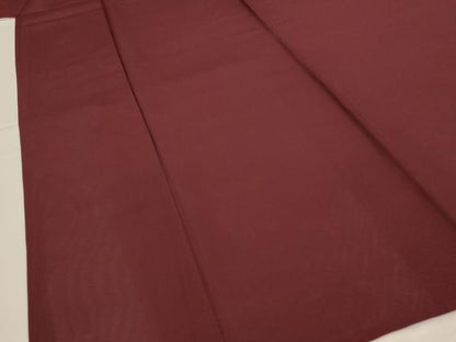 平和屋着物＊夏物 色無地 絽 葡萄茶色 正絹 逸品 AABG9129jd