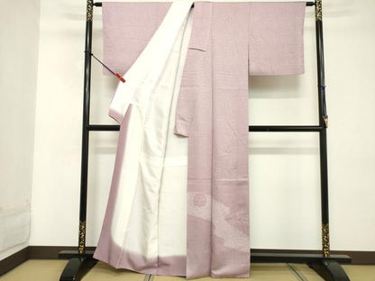 平和屋着物■中国三大刺繍 スワトウ刺繍 汕頭刺繍 総刺繍 訪問着 絞り 花丸文 正絹 逸品 DABD2693cd