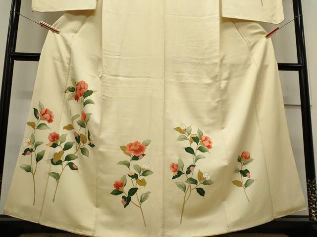 平和屋着物■訪問着 友禅 枝花文 金彩 正絹 逸品 CABC7982ou