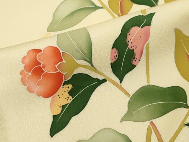 平和屋着物■訪問着 友禅 枝花文 金彩 正絹 逸品 CABC7982ou