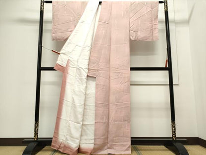 平和屋着物■上質な小紋 霞文 暈し染め 正絹 逸品 CABE4002ou