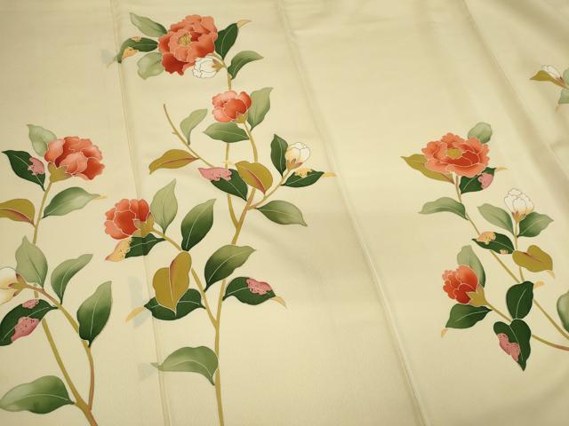 平和屋着物■訪問着 友禅 枝花文 金彩 正絹 逸品 CABC7982ou