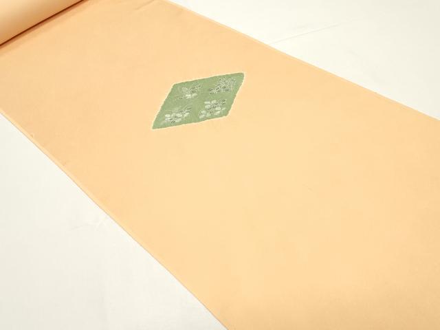 平和屋着物▼付下げ 反物 着尺 絞り 花菱文 逸品 未使用 DABD4522zy