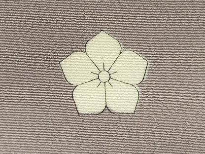 平和屋着物■上質な色無地 薄鈍色 正絹 逸品 DABC7895ya