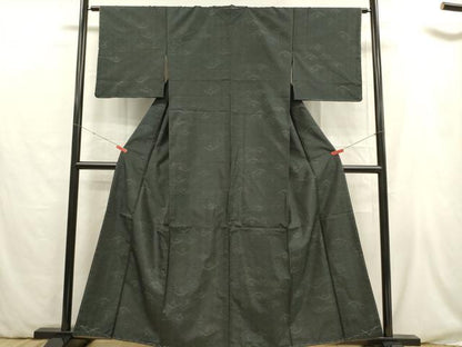 平和屋着物■本場大島紬　青海波　さが美扱い　正絹　逸品　未使用　DABB6676ea