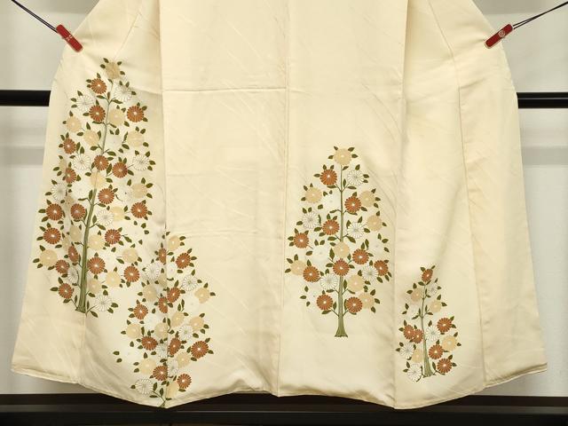 平和屋着物■訪問着 刺繍 枝花文 正絹 逸品 DABD2721cd