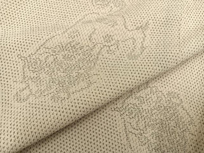 平和屋着物●白鷹お召　唐獅子　正絹　逸品　AABH0415ph
