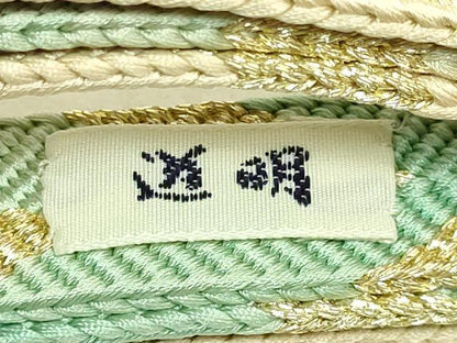 平和屋着物●極上　有職組紐道明　帯締め　笹浪組　曙光　金糸　宮内庁御用　国立博物館御用　東京芸術大学御用　逸品 未使用 DZAA11837kh6