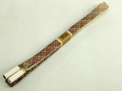 平和屋着物●極上　有職組紐道明　帯締め　高麗組　金糸　宮内庁御用　国立博物館御用　東京芸術大学御用　逸品　未使用　DZAA11867kh6