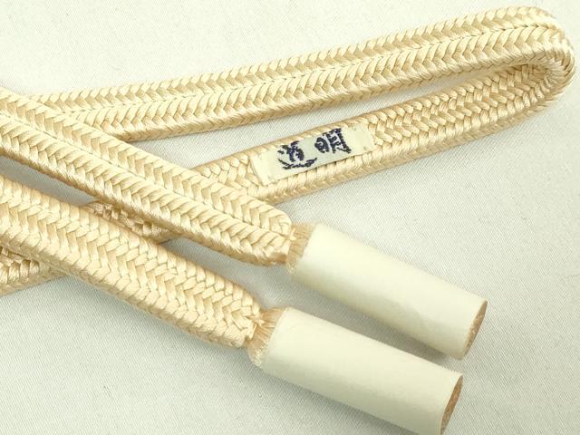 平和屋着物●極上　有職組紐道明　帯締め　冠組　枯草　宮内庁御用　国立博物館御用　東京芸術大学御用　逸品　未使用　DZAA11880kh6