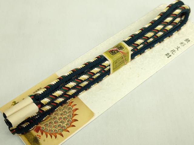 平和屋着物●極上　有職組紐道明　帯締め　奈良組　宮内庁御用　国立博物館御用　東京芸術大学御用　逸品　未使用　DZAA11860kh6