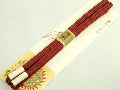 平和屋着物●極上　有職組紐道明　帯締め　冠組　蒲　宮内庁御用　国立博物館御用　東京芸術大学御用　逸品　未使用　DZAA11854kh6