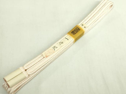 平和屋着物●極上　有職組紐道明　帯締め　冠組　一斤染　宮内庁御用　国立博物館御用　東京芸術大学御用　逸品　未使用　DZAA11956kh6