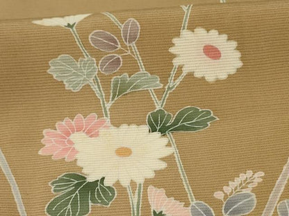 平和屋着物＊夏物　訪問着　絽　草花文　正絹　逸品　未使用　AABG9230jd