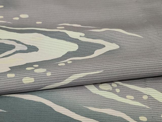 平和屋着物＊夏物 訪問着 絽 流水文 暈し染め 正絹 逸品 AABG9233jd