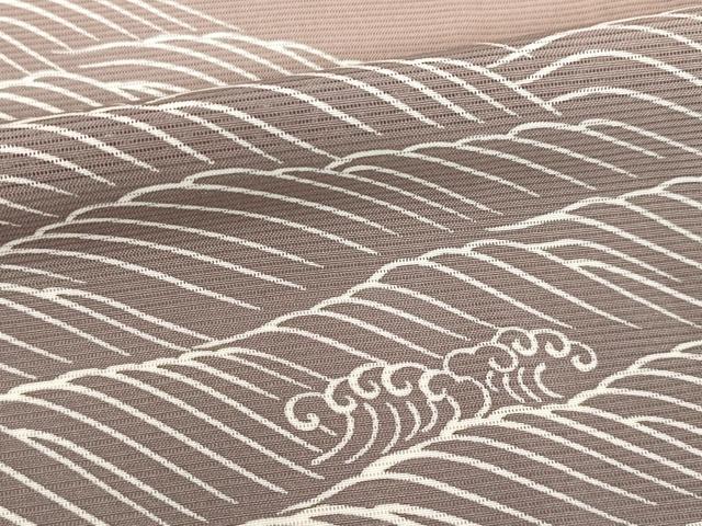 平和屋着物＊夏物 訪問着 絽 立波文 暈し染め 正絹 逸品 AABH2081ck