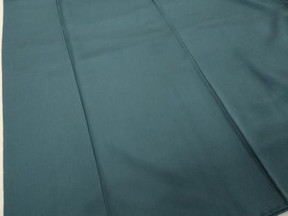 平和屋着物■上質な色無地 青藍色 正絹 逸品 DABD2840cd
