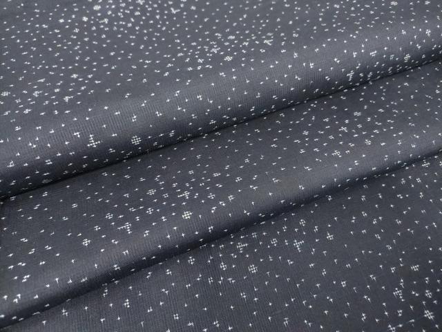 平和屋着物●本場大島紬　9マルキ　霞文　正絹　逸品　DABC3641az