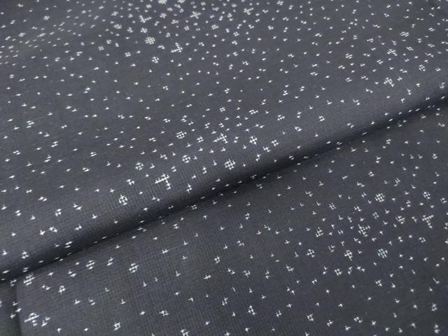 平和屋着物●本場大島紬　9マルキ　霞文　正絹　逸品　DABC3641az