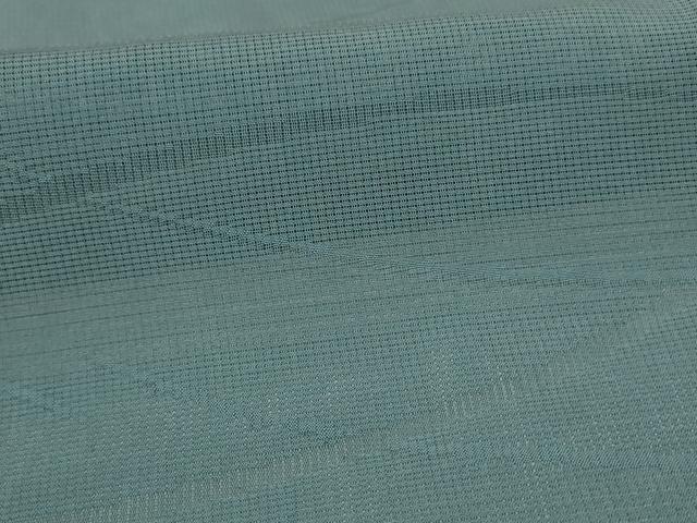 平和屋着物＊夏物 色無地 芝紋紗 水浅葱色 正絹 逸品 AABH2482jd