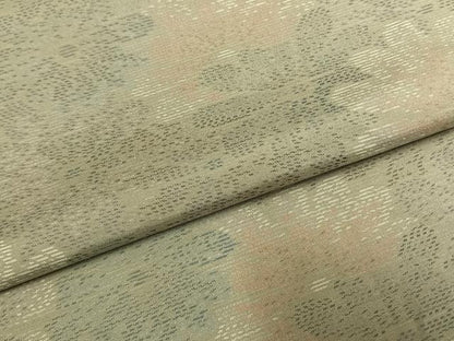 平和屋着物●本場大島紬　色泥染　花尽くし　株式会社大山謹製　やまと誂製　証紙付き　正絹　逸品　AABH0557fy
