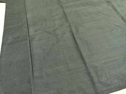 平和屋着物●本場大島紬　縞　宮脇兼太郎商店謹製　証紙付き　正絹　逸品　AABH0556fy