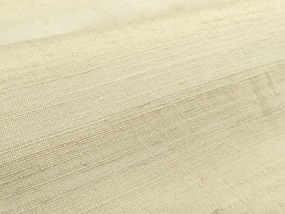 平和屋本店●希少　人間国宝　志村ふくみ　紬　訪問着　コーラル横段　小大丸扱い　たとう紙付き　逸品　DZAB2242kh6