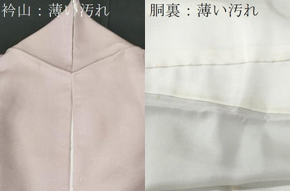 平和屋着物■訪問着 芝草文 暈し染め 金銀彩 正絹 逸品 CABE6085fb