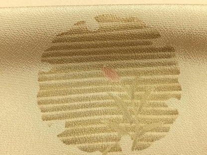平和屋着物●洗える最高級着物　＜英＞はなぶさ謹製　訪問着　雪輪花文　金彩　洗える着物　AABH0617fy