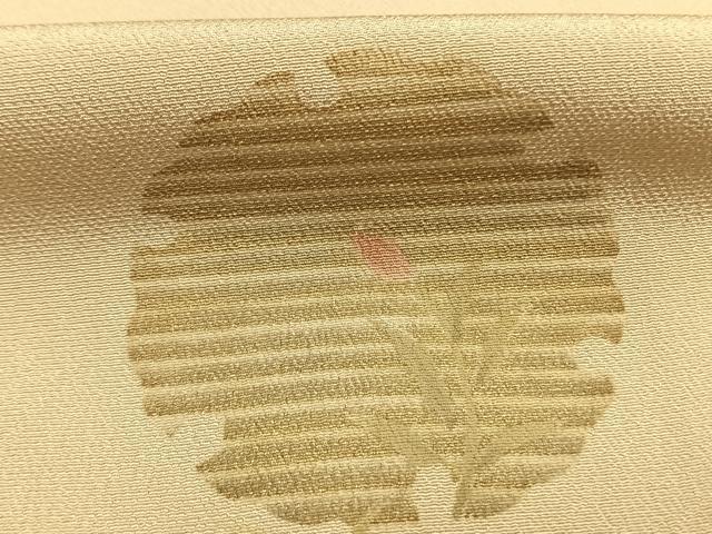 平和屋着物●洗える最高級着物　＜英＞はなぶさ謹製　訪問着　雪輪花文　金彩　洗える着物　AABH0617fy