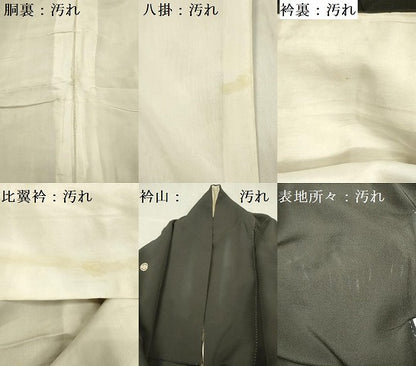 平和屋着物■豪華黒留袖 作家物 駒刺繍 流水枝松文 金彩 正絹 逸品 DABC7915ya