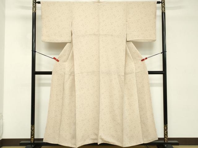 平和屋着物■上質な小紋 舞花文 正絹 逸品 DABD2904cd