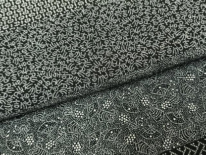平和屋着物●江戸小紋　小紋師　基之作　百柄　正絹　逸品　AABH0638fy