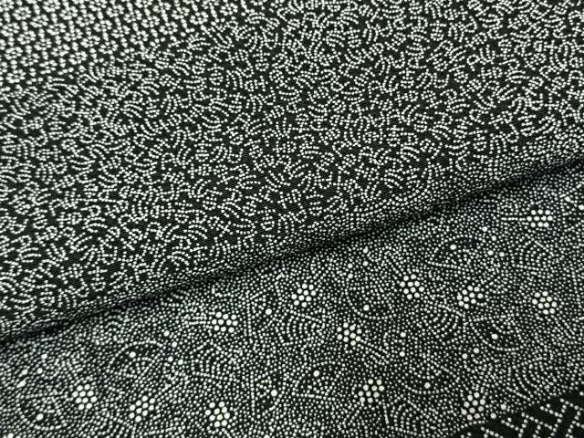 平和屋着物●江戸小紋　小紋師　基之作　百柄　正絹　逸品　AABH0638fy